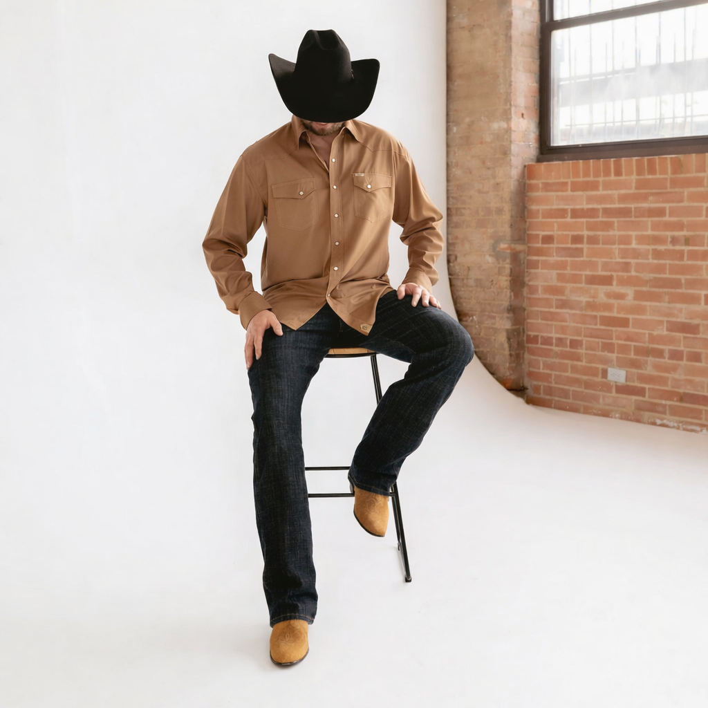 The James | Caramel Nubuck