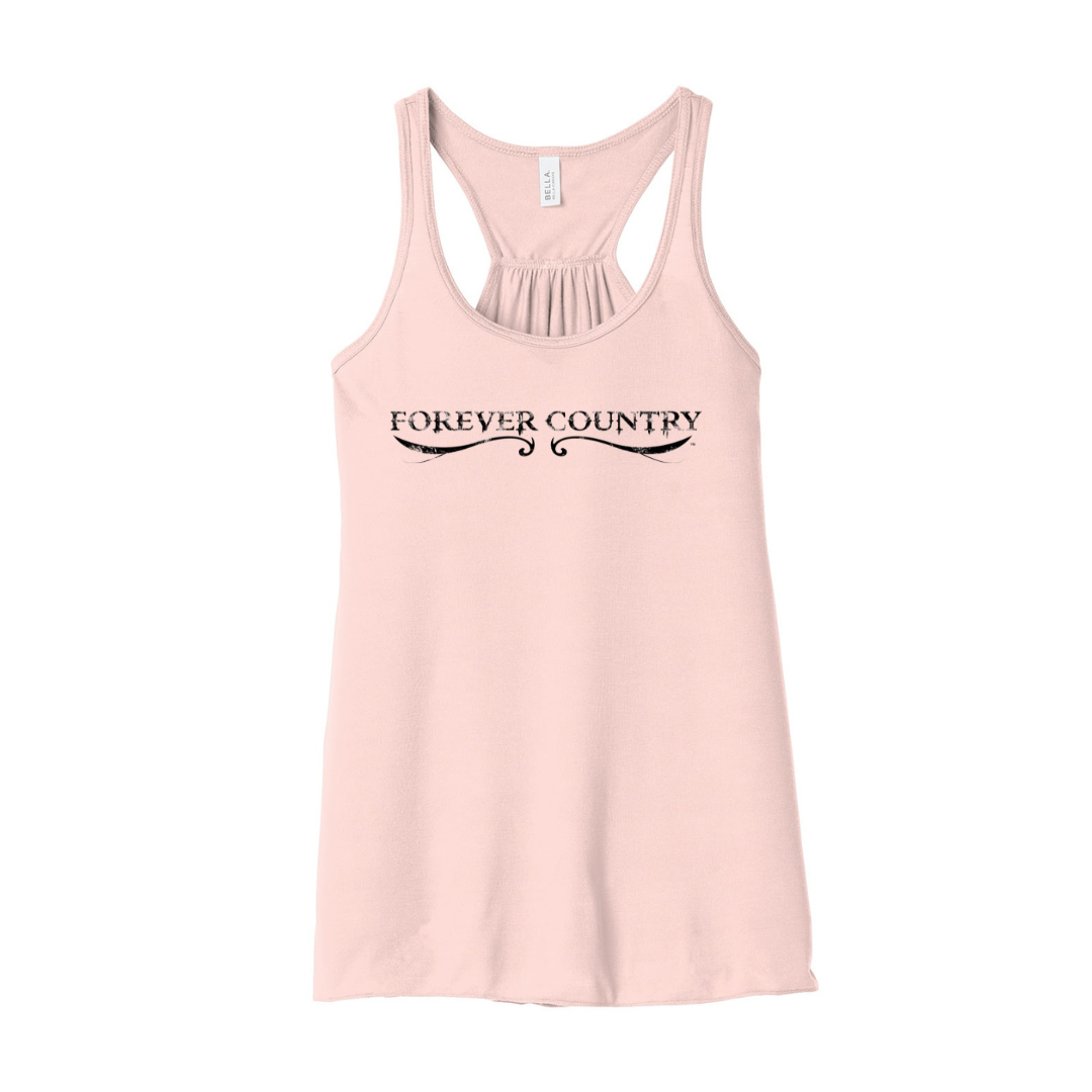 Forever Country Women’s Flowy Racerback Tank