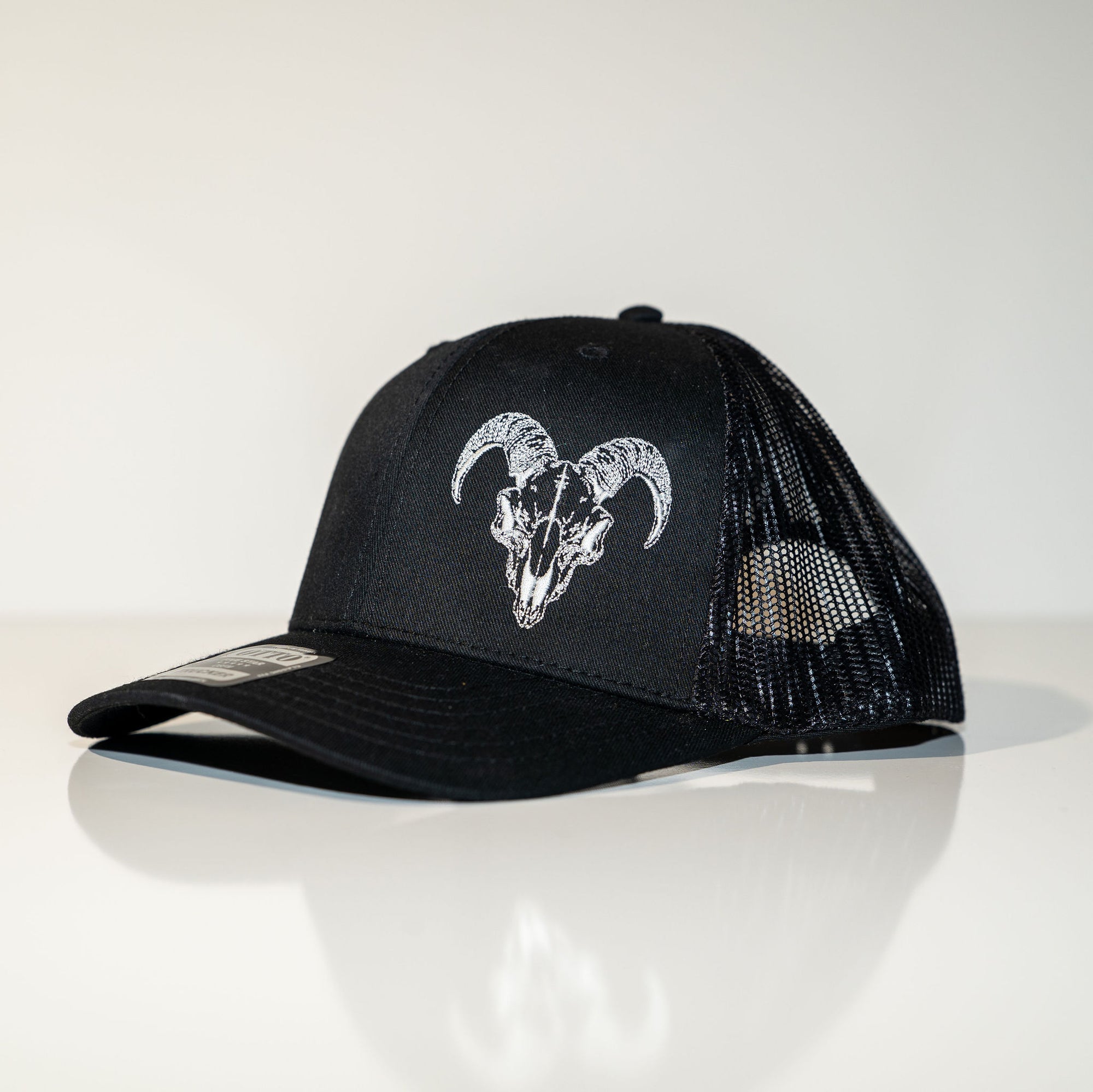 Forever Country GOAT Snap Back Hat – Black & White