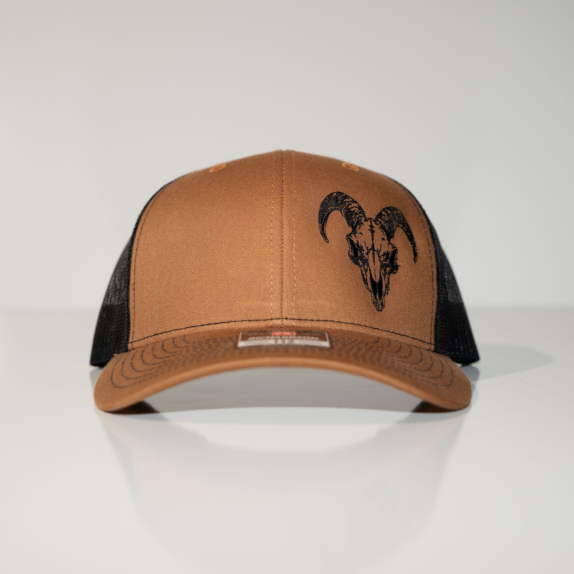 Forever Country GOAT Snap Back Hat – Black & Caramel