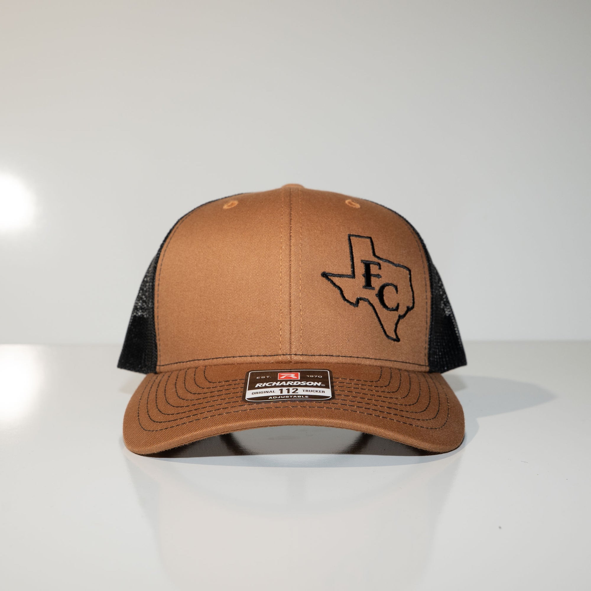Forever Country Texas Snap Back Hat – Black & Caramel
