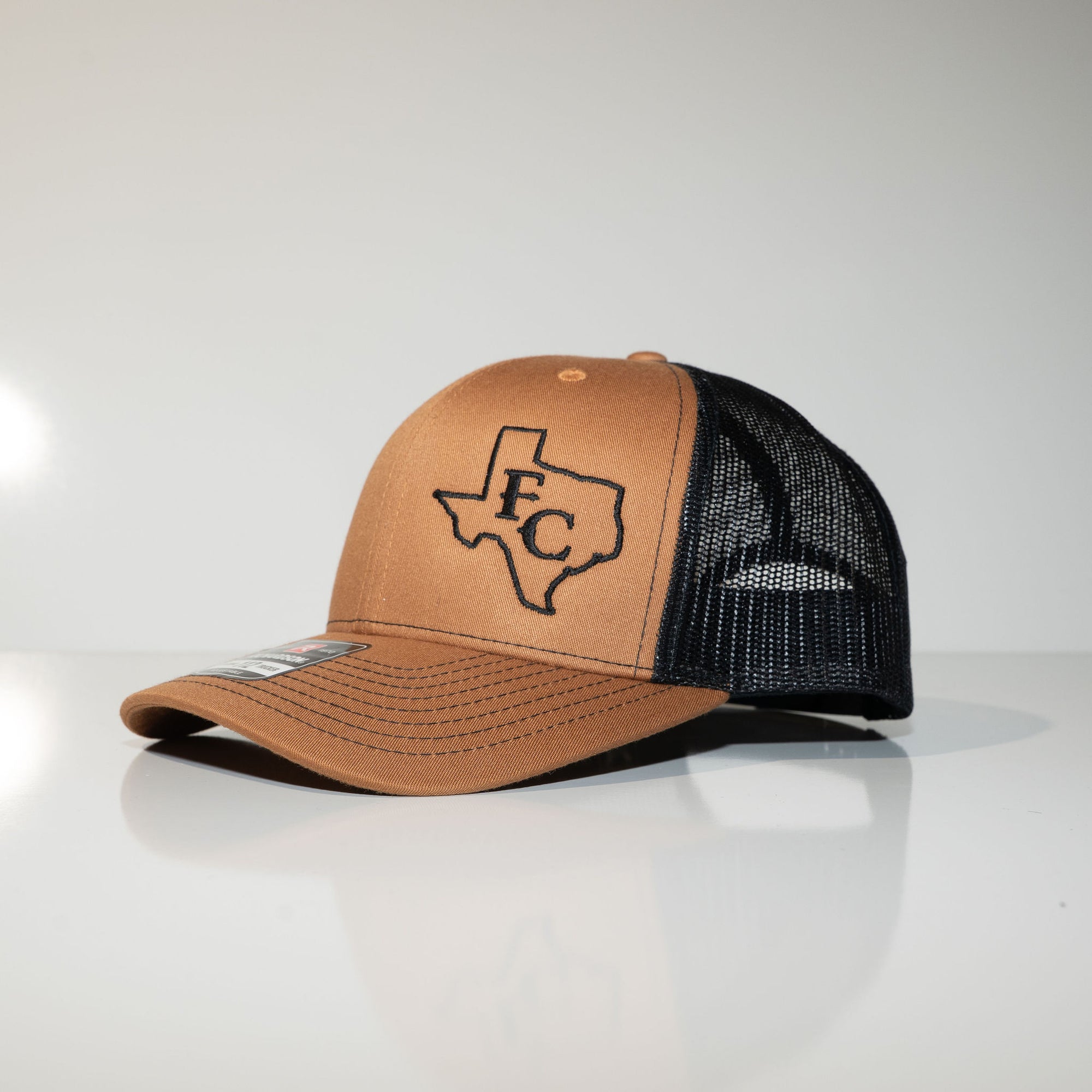 Forever Country Texas Snap Back Hat – Black & Caramel