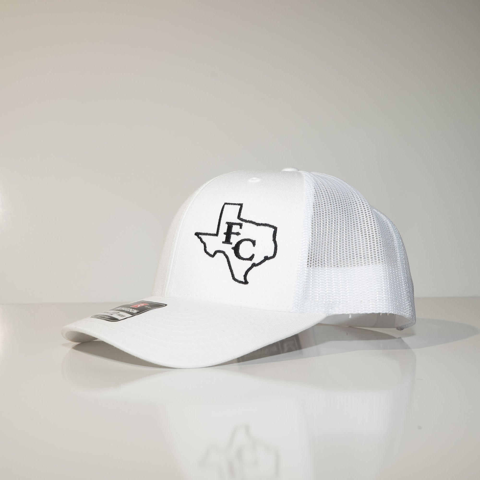 Forever Country FC Texas Snap Back Hat – White & Black