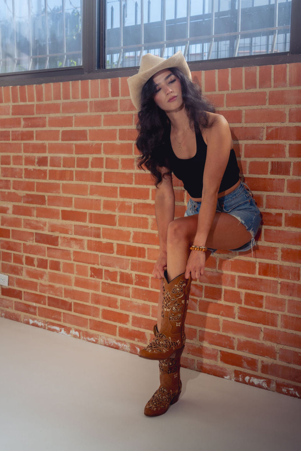 The Lacey | Toffee & Gold