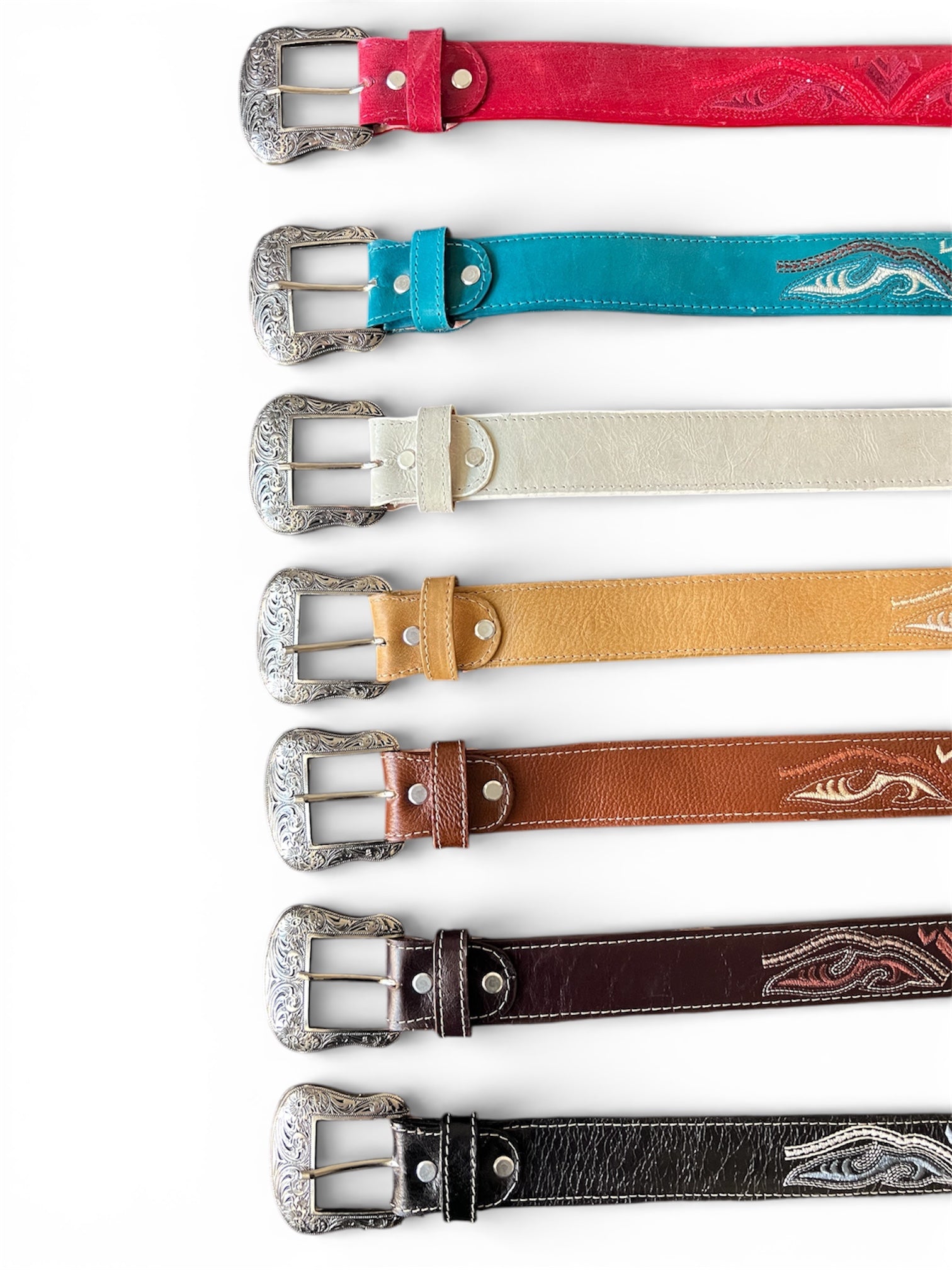 Forever Country Unisex Leather Belts | Chocolate
