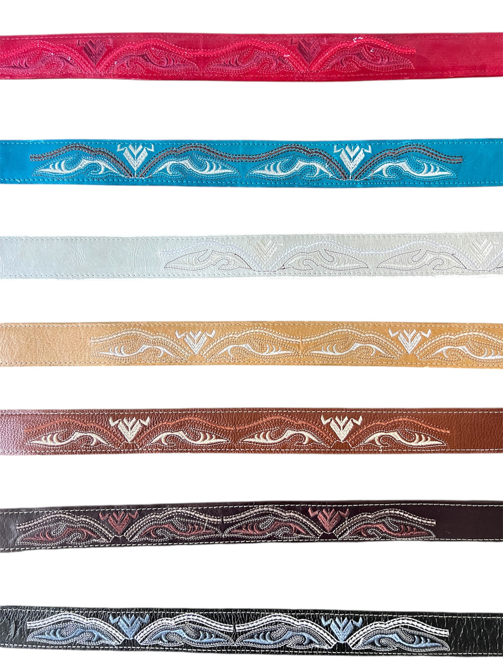 Forever Country Leather Belts | Turquoise