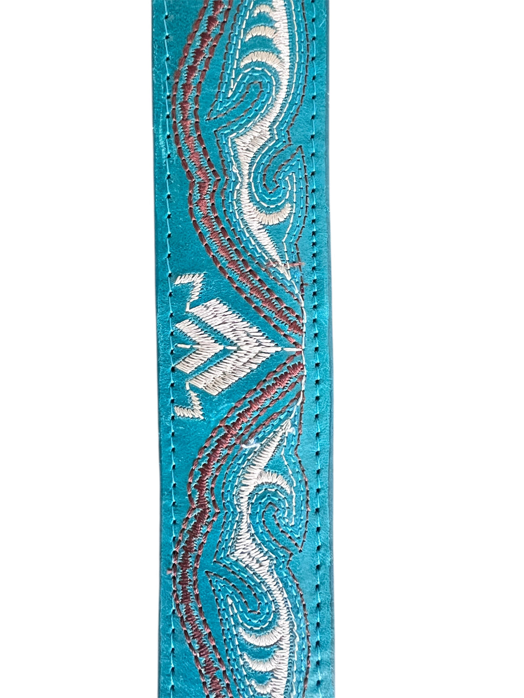 Forever Country Leather Belts | Turquoise