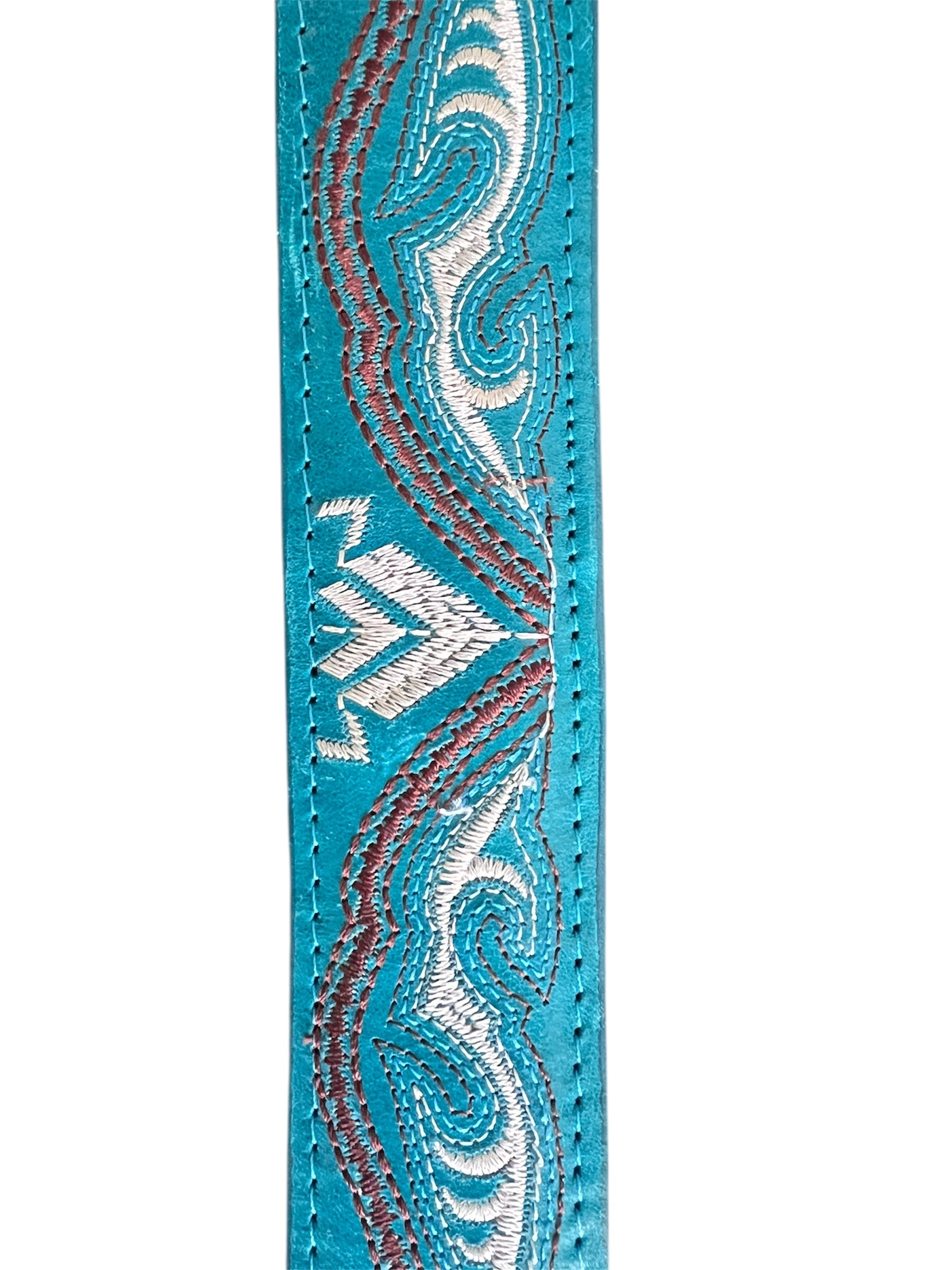 Forever Country Leather Belts | Lacey | Turquoise