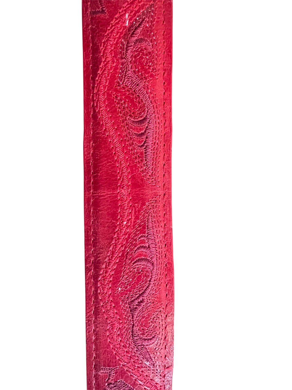 Forever Country Leather Belts | Crimson