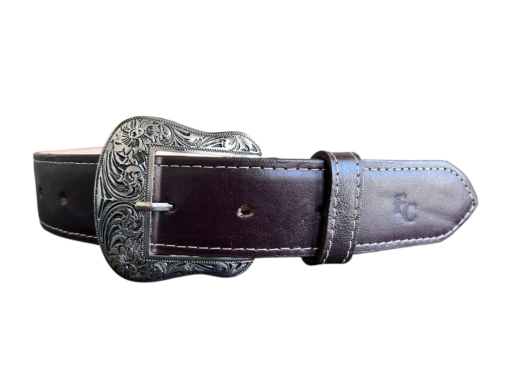 Forever Country Unisex Leather Belts | Chocolate